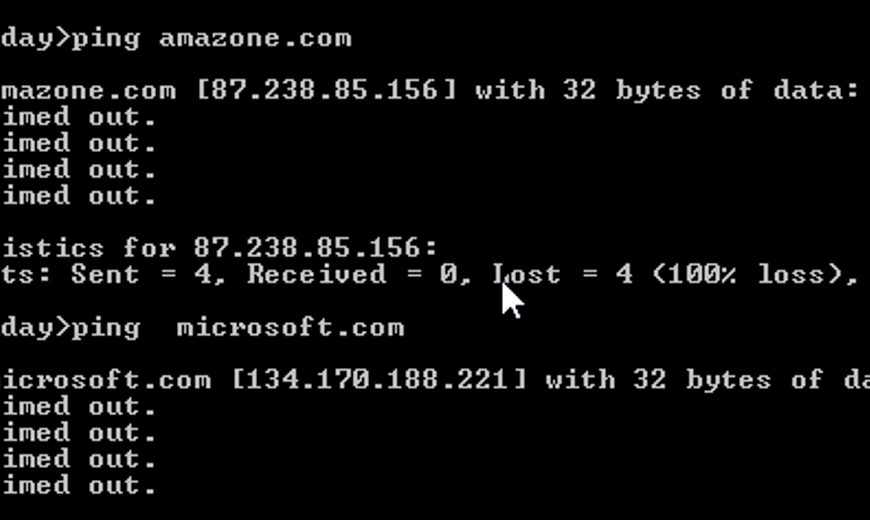 Why can I not ping website on hosted in AWS EC2 instance ?